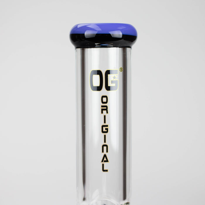 OG Original | 12" 9mm Straight Tube Bong (OG-653) Glass Bong Smoking Cat Distribution
