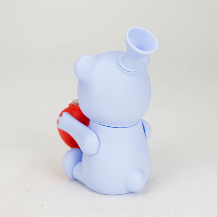 OG Original | 5.7" Love Bear Silicone Bubbler (SWP-1156) Resin · Silicone Rig Smoking Cat Distribution