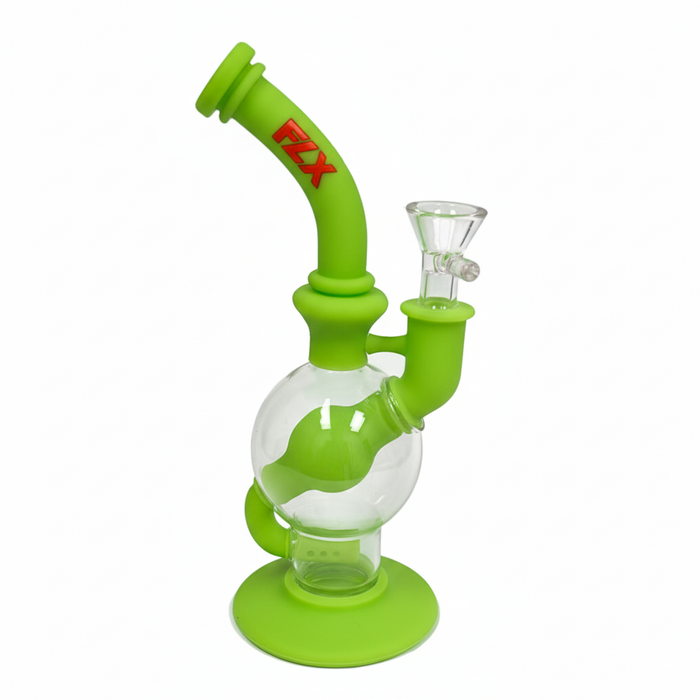 FLX | G500 – 7″ Silicone Conductor Bong Resin · Silicone · Plastic Bong Bestfive Enterprise Ltd. Green