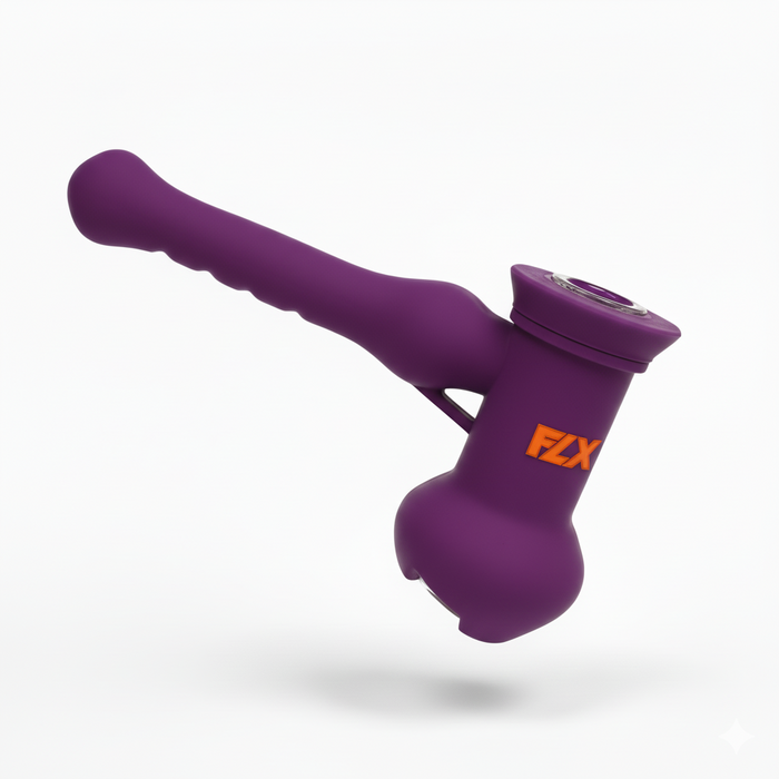 FLX | P2 – 7.5" Silicone Relay Hammer Pipe Silicone Pipe Bestfive Enterprise Ltd. Purple