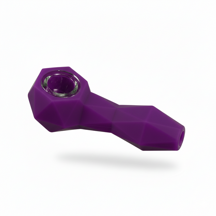 FLX | P1 – 4" Silicone Diode Pipe Silicone Pipe Bestfive Enterprise Ltd. Purple