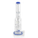 16" Straight Shooter Water Pipe with Screw Percolators - Celeste Glass Bong Super Supplys Inc