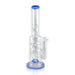 16" Straight Shooter Water Pipe with Screw Percolators - Celeste Glass Bong Super Supplys Inc