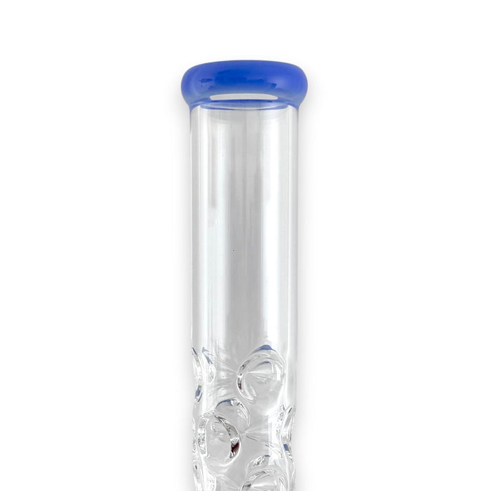 16" Straight Shooter Water Pipe with Screw Percolators - Celeste Glass Bong Super Supplys Inc
