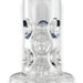 16" Straight Shooter Water Pipe with Screw Percolators - Celeste Glass Bong Super Supplys Inc