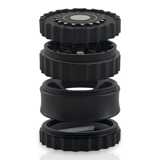 Premium 4-Piece Aluminum Herb Grinder Regular Grinder Super Supplys Inc