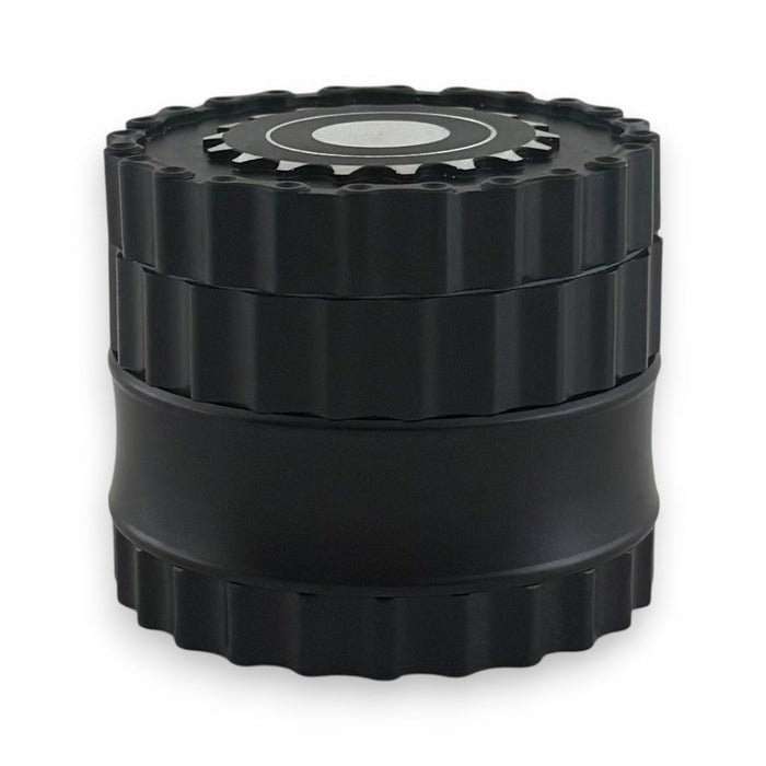 Premium 4-Piece Aluminum Herb Grinder Regular Grinder Super Supplys Inc