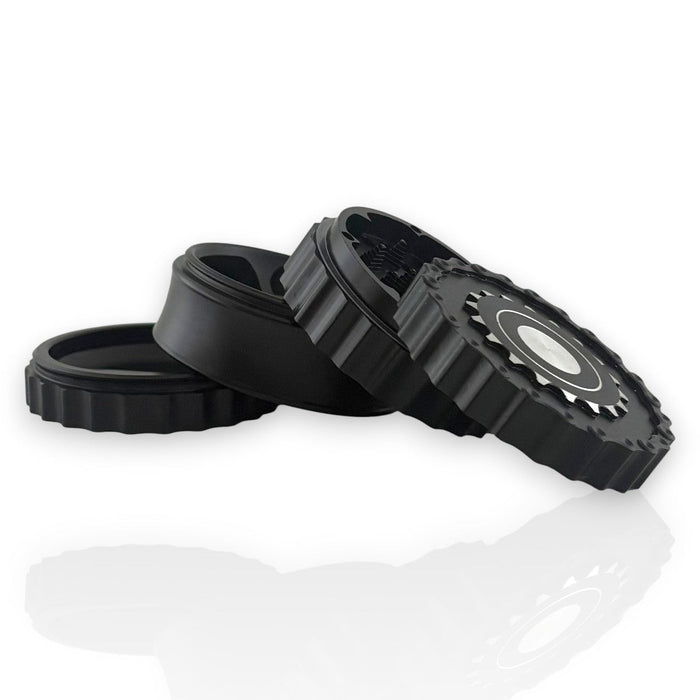 Premium 4-Piece Aluminum Herb Grinder Regular Grinder Super Supplys Inc