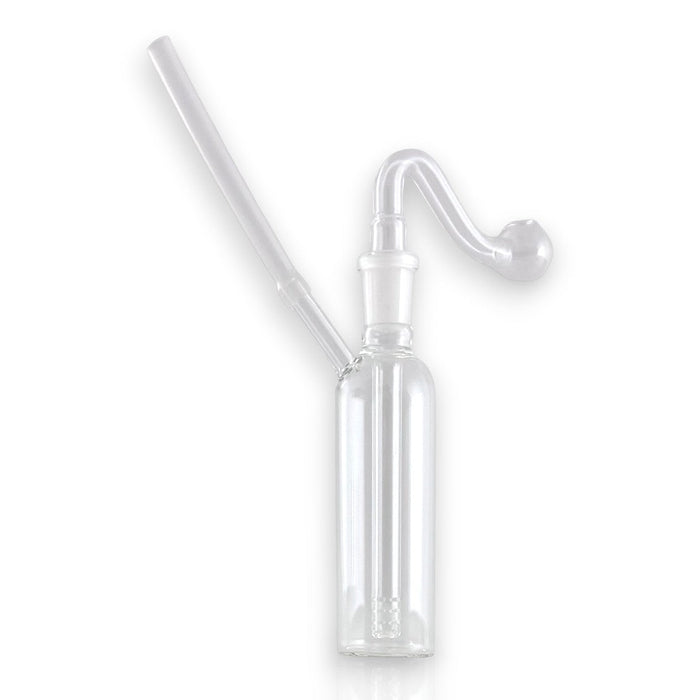 5-1/2" Oil Burner Rig with Inhaler Tube Glass Rig Super Supplys Inc