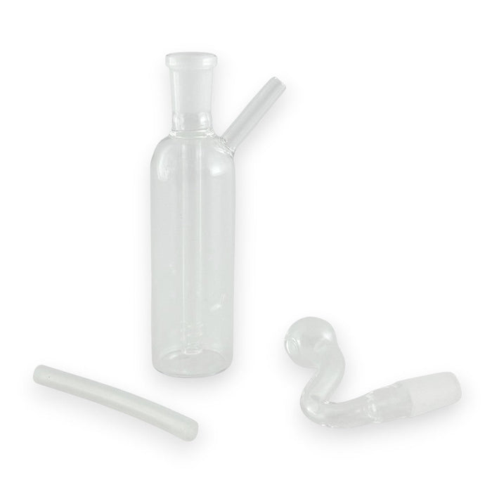 5-1/2" Oil Burner Rig with Inhaler Tube Glass Rig Super Supplys Inc