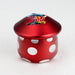 Aluminum Mushroom Grinder 4 Layers Regular Grinder 777 Smoke Red