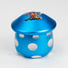 Aluminum Mushroom Grinder 4 Layers Regular Grinder 777 Smoke Blue