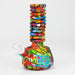 9"-15" extendable silicone water bong Resin · Silicone · Plastic Bong 777 Smoke Pattern5