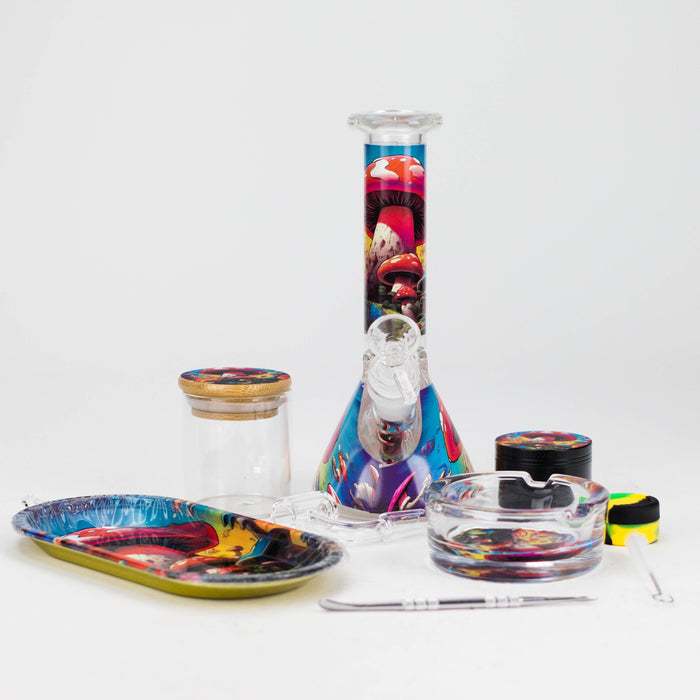 10-in-1 Smoke Set Complete Smoking Kit Bundle 777 Smoke