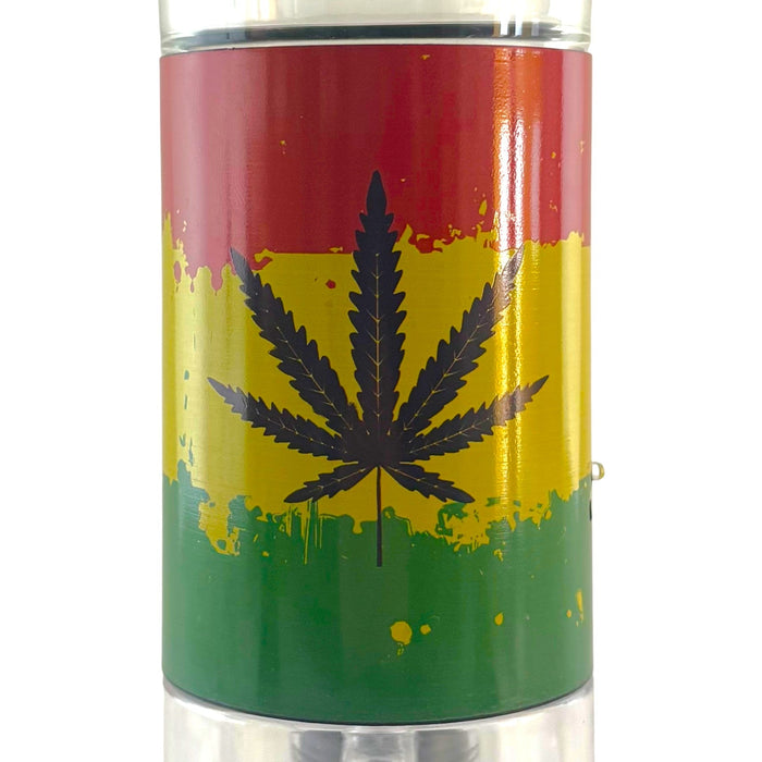 Electric Lamp Bong Set-Rasta