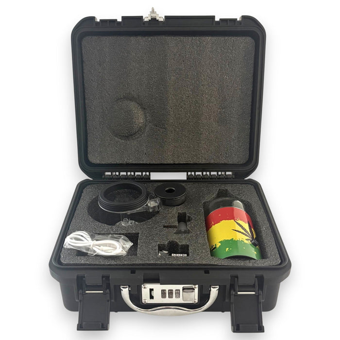 Electric Lamp Bong Set-Rasta