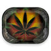 HighVibe 420 Leaf Metal Rolling Trays Tray Super Supplys Inc Design 1