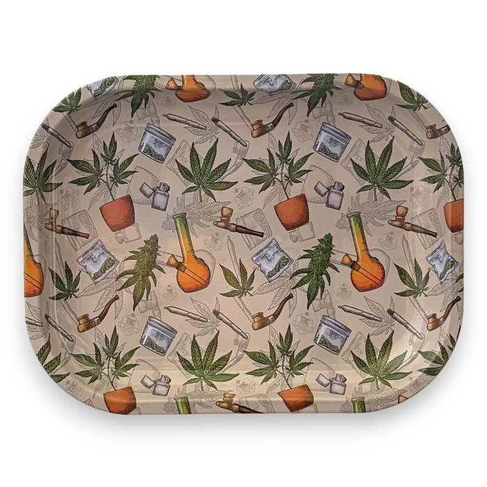 Designer Metal Rolling Trays Tray Super Supplys Inc Design 1