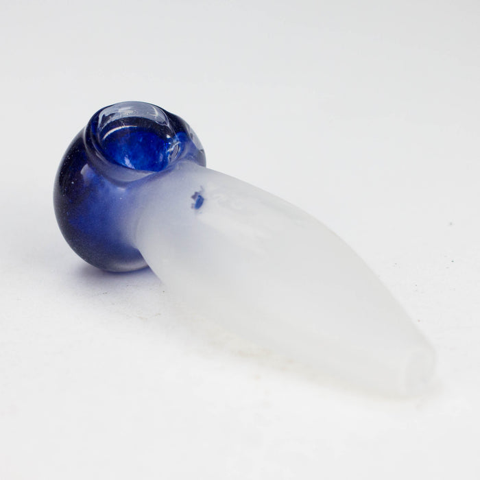4.5" BM Frost Glass Hand Pipe – Pack of 2