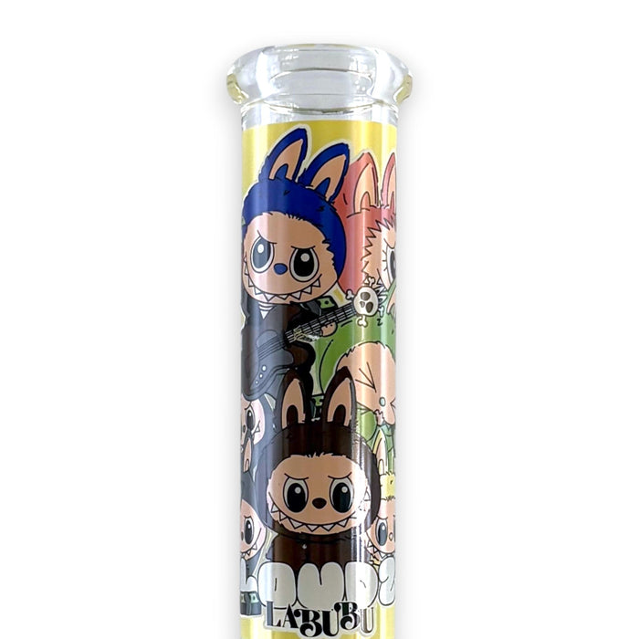 14" 7MM “Cute Monster Crew” Heavy-Duty Beaker Water Pipe Glass Bong Super Supplys Inc