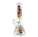 14" 7MM “Cute Monster Crew” Heavy-Duty Beaker Water Pipe Glass Bong Super Supplys Inc Design C