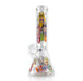 14" 7MM “Cute Monster Crew” Heavy-Duty Beaker Water Pipe Glass Bong Super Supplys Inc Design A