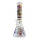 14" 7MM “Cute Monster Crew” Heavy-Duty Beaker Water Pipe Glass Bong Super Supplys Inc Design D
