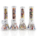 14" 7MM “Cute Monster Crew” Heavy-Duty Beaker Water Pipe Glass Bong Super Supplys Inc