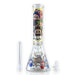 14" 7MM “Cute Monster Crew” Heavy-Duty Beaker Water Pipe Glass Bong Super Supplys Inc