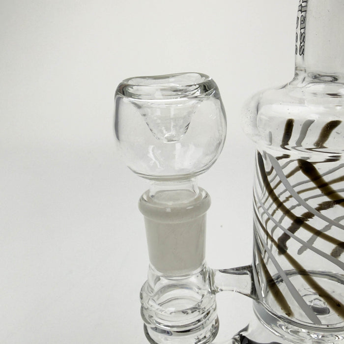 10" Glass Bong with Inline Diffuser Glass Bong RMG WHOLESALE