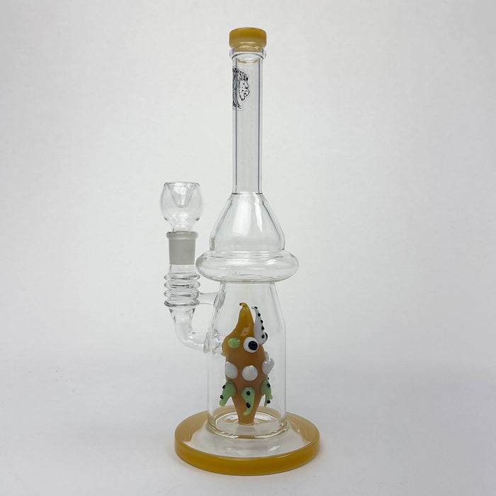 12" Yellow Fish Glass Bong Glass Bong RMG WHOLESALE