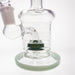 7" Clear Ring Glass Bong with Water Diffuser Glass Bong RMG WHOLESALE