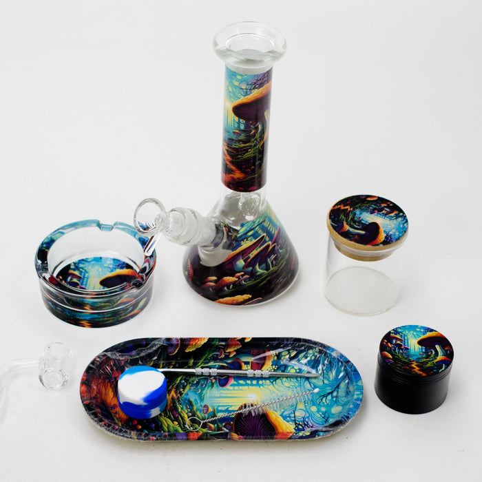 10-in-1 Smoke Set Complete Smoking Kit