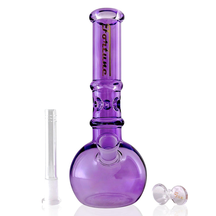 Fortune | Crystal Sphere Beaker – 10" 5MM Premium Glass Bong