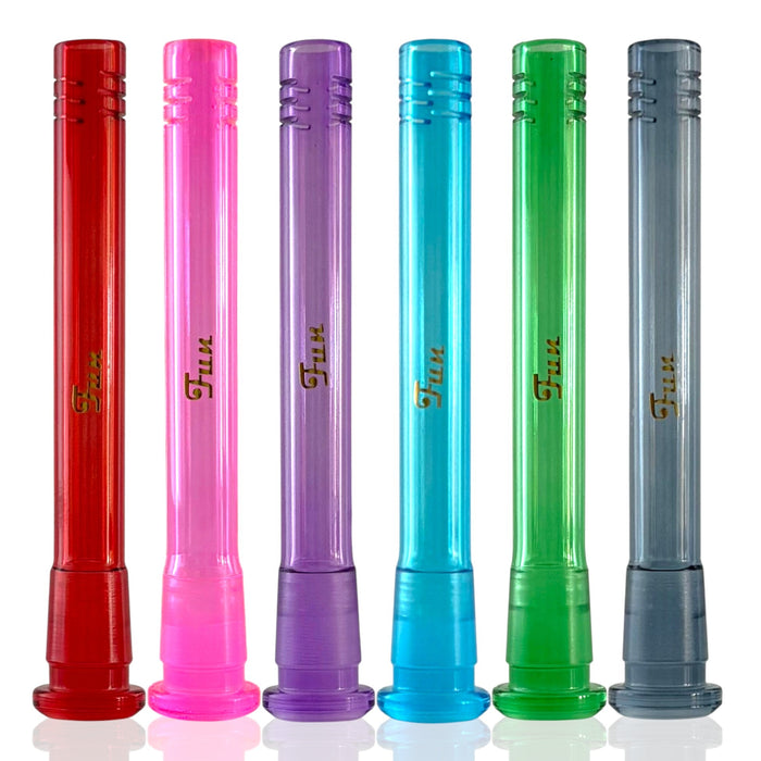 5.5" Colored Glass Downstems – Universal Fit & Smooth Diffusion Downstem · Bowlstem Fortune