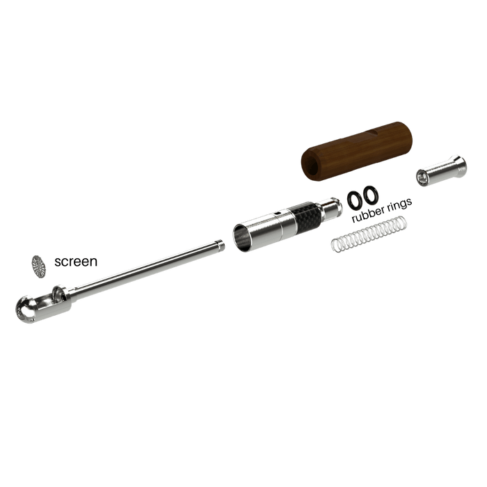 6-Pack Replacement Screens - Hippie Pipe Analog Vape Part · Accessory The Hippie