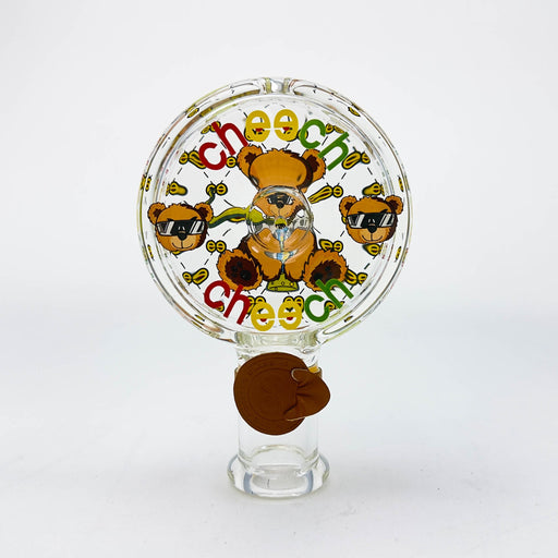 Cheech | 4" Cool Teddy Bear Round Hand Pipe – Cute, Collectible & Smooth-Hitting Glass Pipe Glass Pipe Smoking Cat Distribution