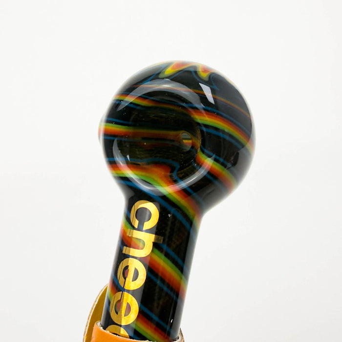 Cheech | 4" Wig Wag Hand Pipe – Assorted Colours Glass Pipe Smoking Cat Distribution