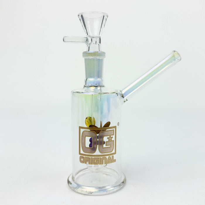 OG Original | 6" Rig with Bowl – Assorted Colours Glass Bong Smoking Cat Distribution
