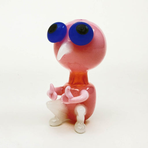 Cheech | 3.5" Pink Birdie Hand Pipe [PIPE-167] Glass Pipe Smoking Cat Distribution