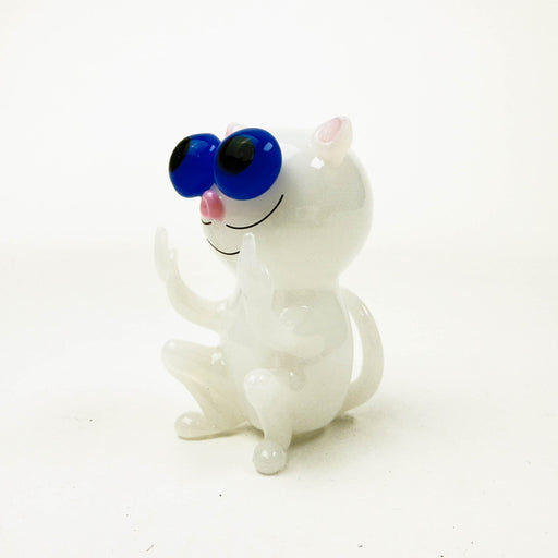 Cheech | 3.5" Sassy Cat Attack Hand Pipe [PIPE-168] Glass Pipe Smoking Cat Distribution