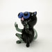 Cheech | 3.5" Black Cat Attack Hand Pipe [PIPE-169] Glass Pipe Smoking Cat Distribution
