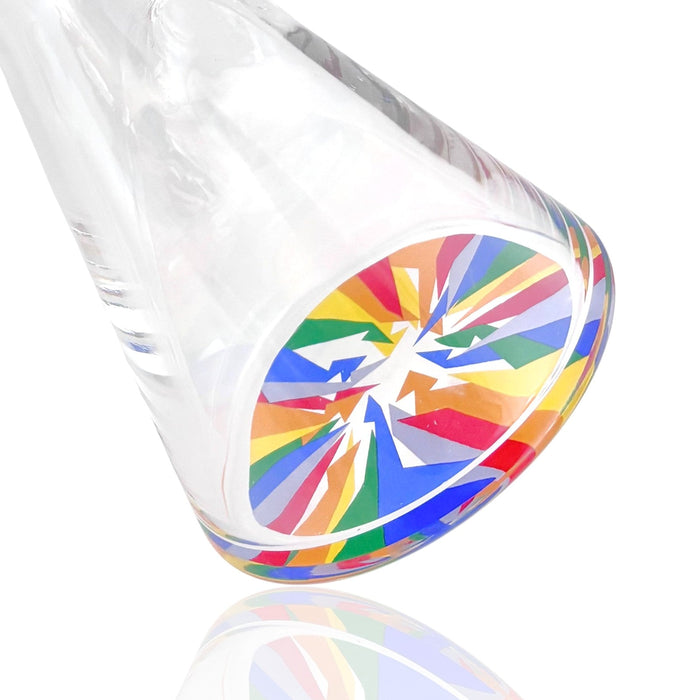 Wellcann | HeavyShield 17" Premium Beaker Bong – 7mm Thick Glass Reinforced Base Glass Bong Super Supplys Inc