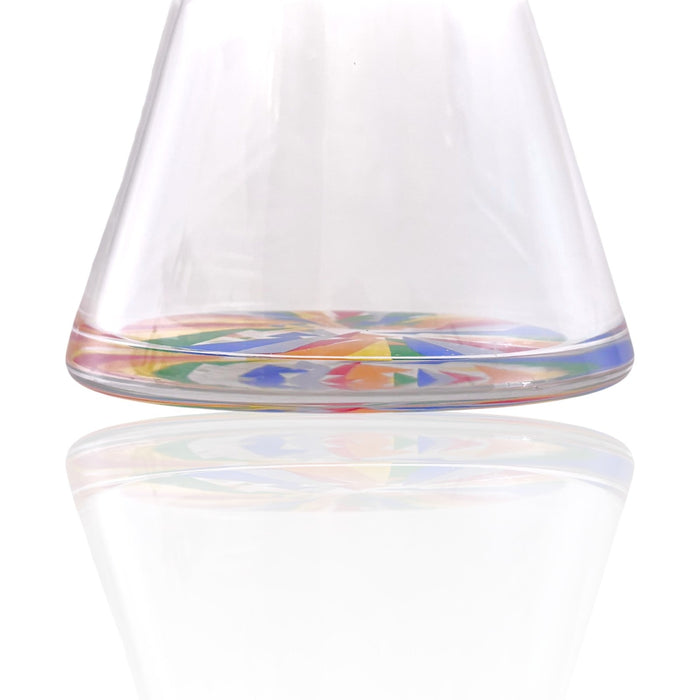 Wellcann | HeavyShield 17" Premium Beaker Bong – 7mm Thick Glass Reinforced Base Glass Bong Super Supplys Inc