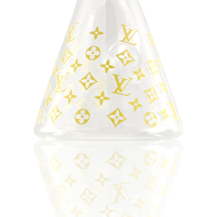 10" LuxePrint Beaker Bong Collection – 4mm Thick Glass Glass Bong Super Supplys Inc
