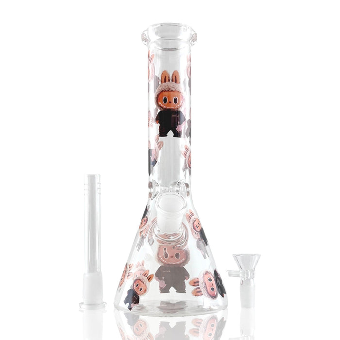 10" Hooded Character Beaker Bong – 4mm Thick Glass Glass Bong Super Supplys Inc