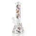 10" Psychedelic Shroomscape Beaker Bong – 4mm Thick Glass Glass Bong Super Supplys Inc Design A