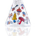 10" Psychedelic Shroomscape Beaker Bong – 4mm Thick Glass Glass Bong Super Supplys Inc