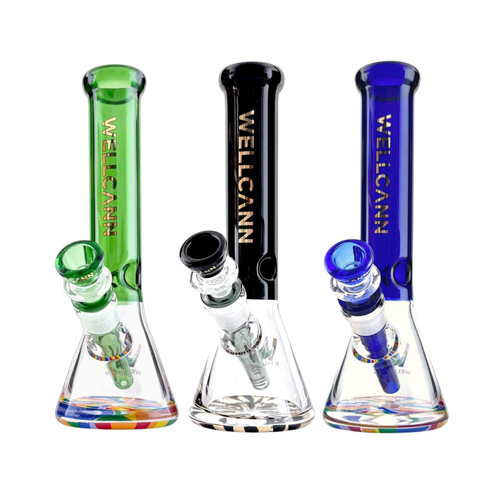 Wellcann | 10" Heavy-Duty Glass Bong Glass Bong Super Supplys Inc