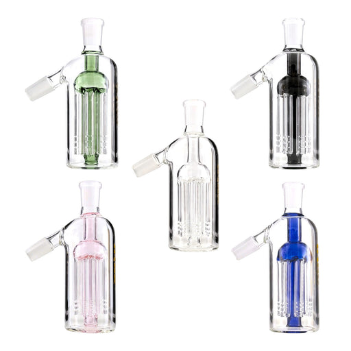 Dank | 6-Arm Diffused Ash Catcher – 14mm 45° Ashcatcher · Percolator · Filter · Mouthpiece Super Supplys Inc